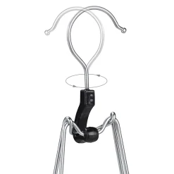 Lot de 12 cintres pince à bois blanc Helloshop26