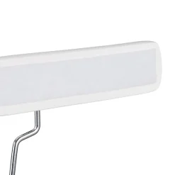 Lot de 12 cintres pince à bois blanc Helloshop26