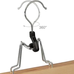 Lot de 12 cintres pince à Helloshop26