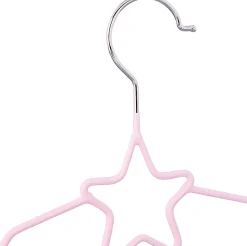 Lot de 10 cintres pour enfants rose Helloshop26