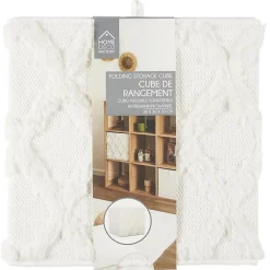 Lot de 6 cubes de rangement pliable losange