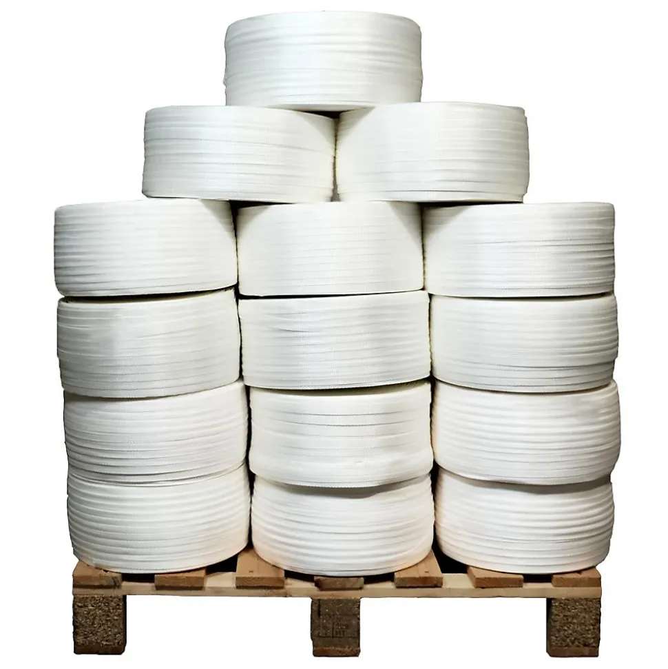 Lot de 38 Feuillards de cerclage tressés 19 mm x 500 m dont 8 OFFERTS - Feuillard Haute Résistance 750kg - TECPLAST LFT4