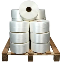 Lot de 25 Feuillards de cerclage fil à fil 16 mm x 850 m dont 5 OFFERTS - Feuillard Haute Résistance 450kg - TECPLAST LFF3