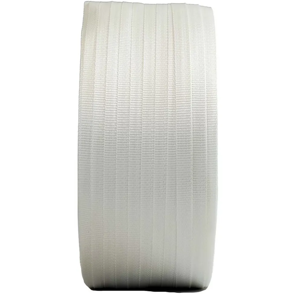 Lot de 25 Feuillards de cerclage tressés 13 mm x 1100 m dont 5 OFFERTS - Feuillard Haute Résistance 350kg - TECPLAST LFT3
