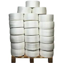 Lot de 52 Feuillards de cerclage tressés 16 mm x 850 m dont 12 OFFERTS - Feuillard Haute Résistance 450kg - TECPLAST LFT5