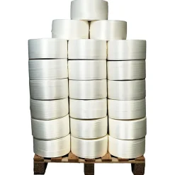 Lot de 52 Feuillards de cerclage fil à fil 13 mm x 1100 m dont 12 OFFERTS - Feuillard Haute Résistance 375kg - TECPLAST LFF5