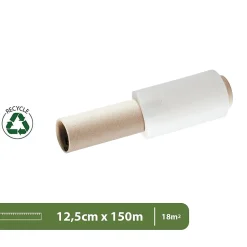 Lot de 2 Film Étirable - Poignée - 150 m - Support Palette, Valise, Ordinateur - Protection Meuble Déménagement