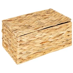 Lot de 4 paniers Lia jacinthe d'eau L12/27/33cm - Atmosphera