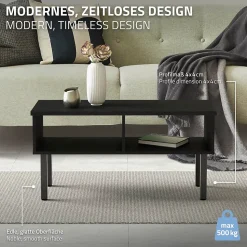 Lot de 4 pieds de table ML-Design H30 cm en acier industriel profil 4x4 cm I-design à vis réglables