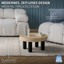 Lot de 4 pieds de table ML-Design H30 cm noir brillant en acier profil carré 8x8 cm I-design