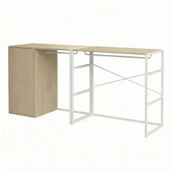 Lot de 2 portants vêtements KADRA sous combles 200x85cm