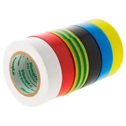 Lot de 6 rubans adhésifs 15mm x 10m - Zenitech