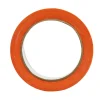 Lot de 6 Rubans adhésifs PVC orange bâtiment 50 mm x 33 m - Rouleau adhésif TECPLAST