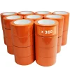 Lot de 360 Rubans adhésifs PVC orange bâtiment 50 mm x 33 m - Rouleau adhésif TECPLAST