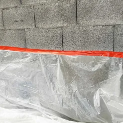 Lot de 180 Rubans adhésifs toilés orange 50 mm x 33 m - Rouleau adhésif TECPLAST pour fixer les bâches, fils et câbles