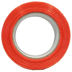Lot de 24 Rubans adhésifs toilés orange 50 mm x 33 m - Rouleau adhésif TECPLAST pour fixer les bâches, fils et câbles