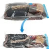 Lot de 5 sacs sous-vide Avec une valve simple entrée et de sortie blanc transparent