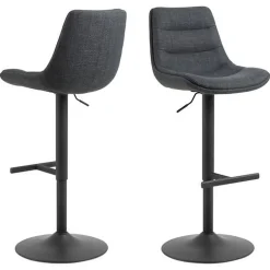 Lot de 2 tabourets de bar TORSTEN