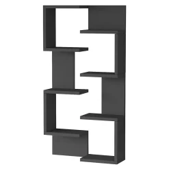 Lot de 2 étagères murales Omn 93 x 24 x 15 cm anthracite en.casa
