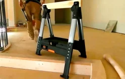 Lot de 2 tréteaux ajustables Lumberjack pour bricolage - KETER