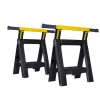 Lot de 2 tréteaux pliables télescopiques charge max. 450 kg STANLEY