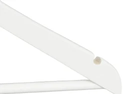 Lot de de 30 cintres avec bois blanc Helloshop26