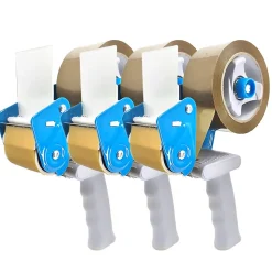 Lot de dévidoirs à scotch pour ruban adhésif 48 mm - Lot de 2,3 ou 4 Taille - Lot de 3