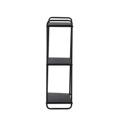 Lyon - Étagère murale en métal L62cm - Noir