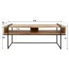 Madura - meuble tv - en bois massif d'acacia - 110 cm - Lisa Design