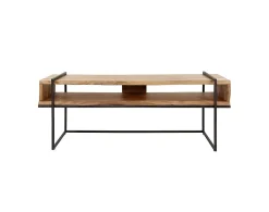 Madura - meuble tv - en bois massif d'acacia - 110 cm - Lisa Design