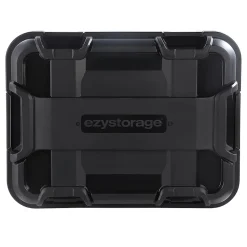 Malle de rangement 160 L Ezy Storage Bunker noir et jaune avec couvercles