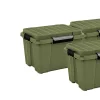 Malle de rangement Scuba avec couvercle et étanche, kaki, 49L vendue par 3 pièces