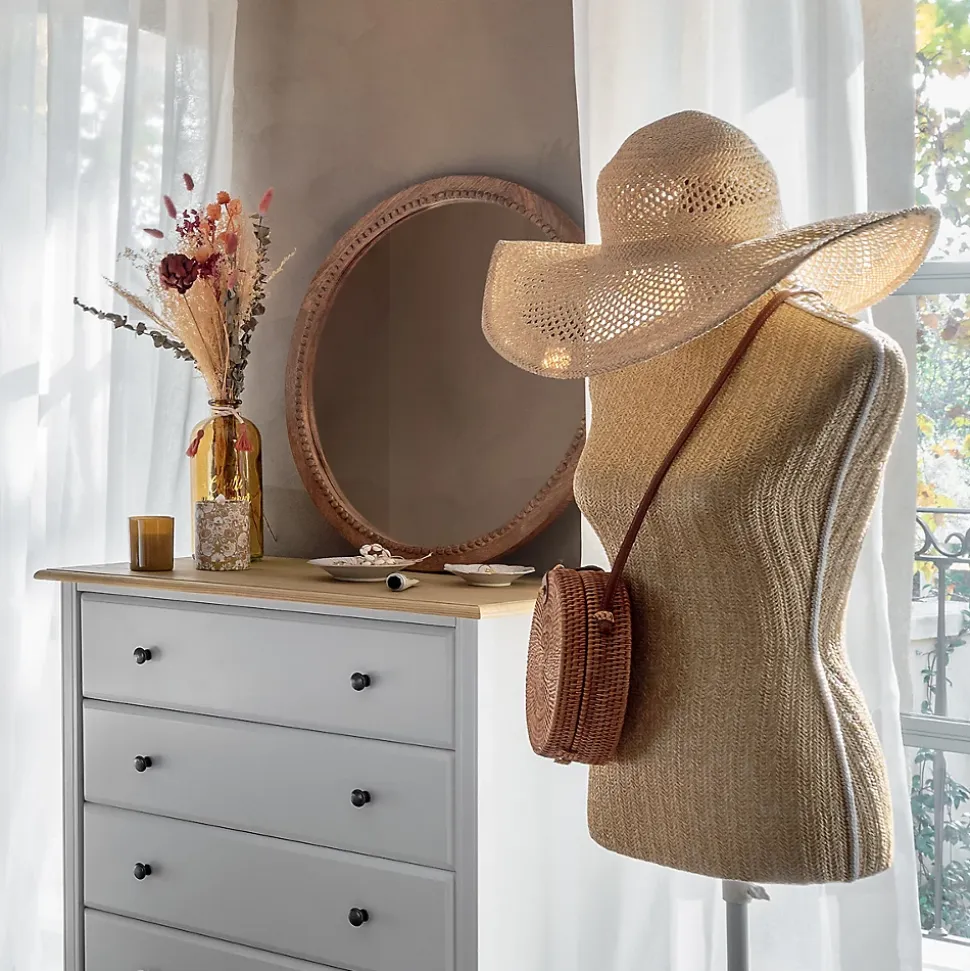 Mannequin Carmen - doré - pin H160 cm - Atmosphera