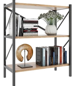 Metall Stand Regal Bücher Insasi 2fach
