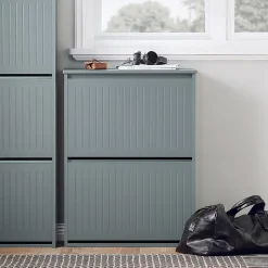 Meuble à Chaussures avec 3 Abattants pour Petite Entrée Couloir, FSR165-H-HG, SoBuy
