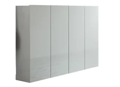 Meuble à chaussures Ddilorenz, Meuble à chaussures, Armoire d'entrée polyvalente, Rangement pour chaussures, 160x34h115 cm, Gris