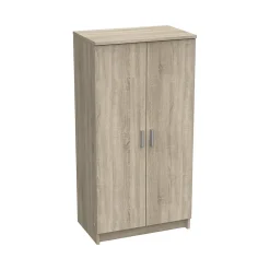 Meuble à chaussures Dpapett, Meuble chaussures peu encombrante, Armoire polyvalente avec 5 étagères, 55x36h108 cm, Chêne