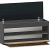 Meuble à chaussures style scandinave entrée - 100x35x49 - Banc avec rangement-PARMI