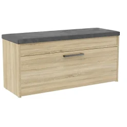 Meuble à chaussures style scandinave entrée - 100x35x49 - Banc avec rangement-PARMI