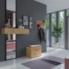 Meuble à chaussures style scandinave entrée - 60x35x49 - Banc avec rangement-PARMI