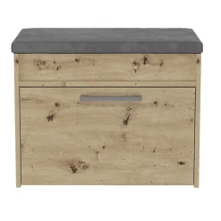 Meuble à chaussures style scandinave entrée - 60x35x49 - Banc avec rangement-PARMI