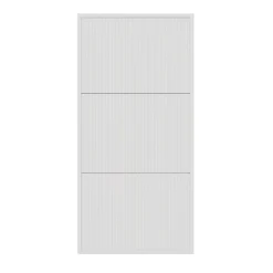 Meuble à chaussures suspendu blanc 50 cm VELDIO