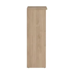 Meuble à chaussures Todd, Meuble à chaussures, Armoire d'entrée polyvalente, Rangement pour chaussures, 109x32 h93 cm, Chêne clair