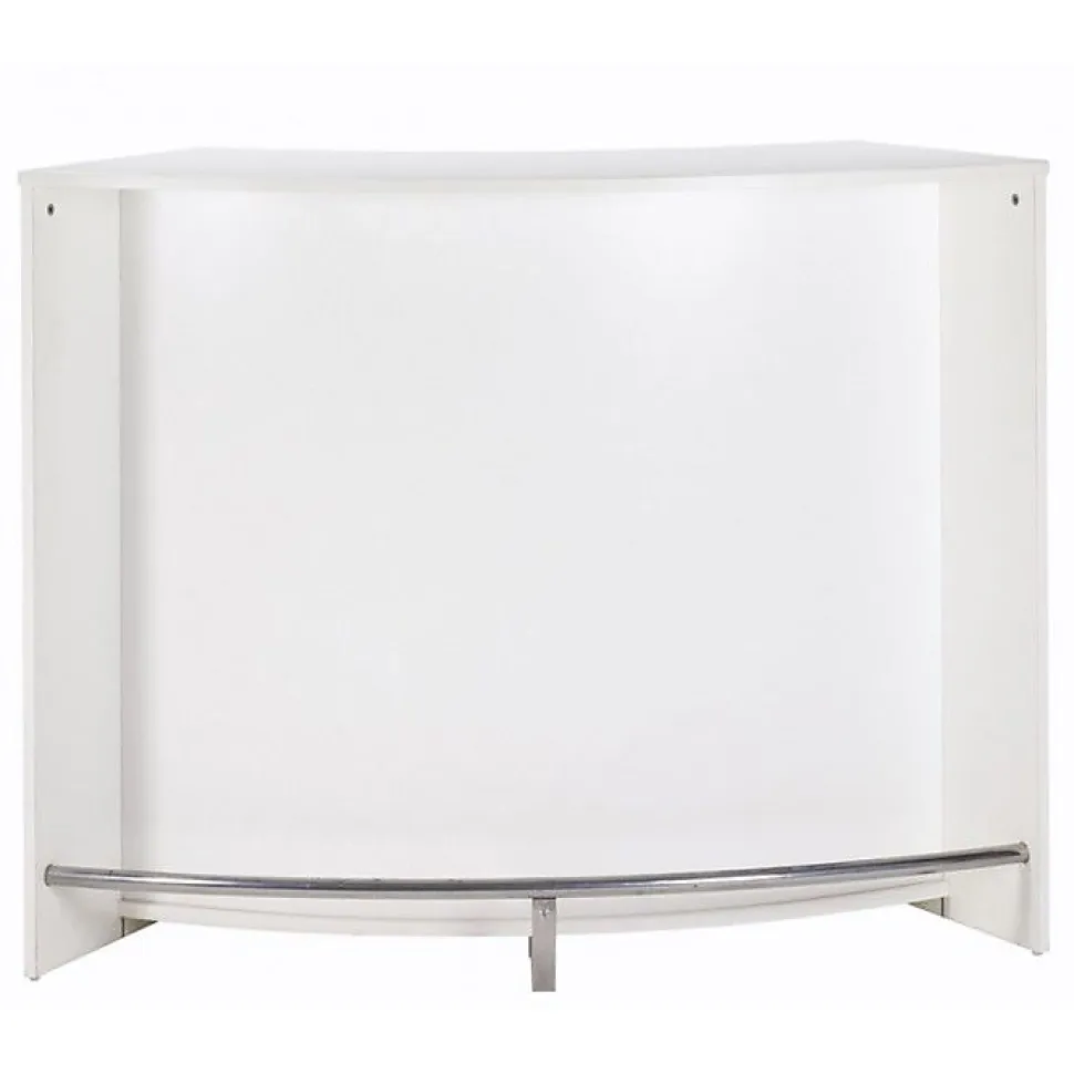 Meuble bar Beaux Meubles Pas Chers blanc 134,5 cm bois