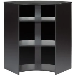 Meuble bar BEAUX MEUBLES PAS CHERS Noir 106,9x53,3x104,8 cm