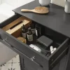 Meuble Bas de Salle de Bain avec Tiroir, Buffet Commode, FRG238-DG, SoBuy
