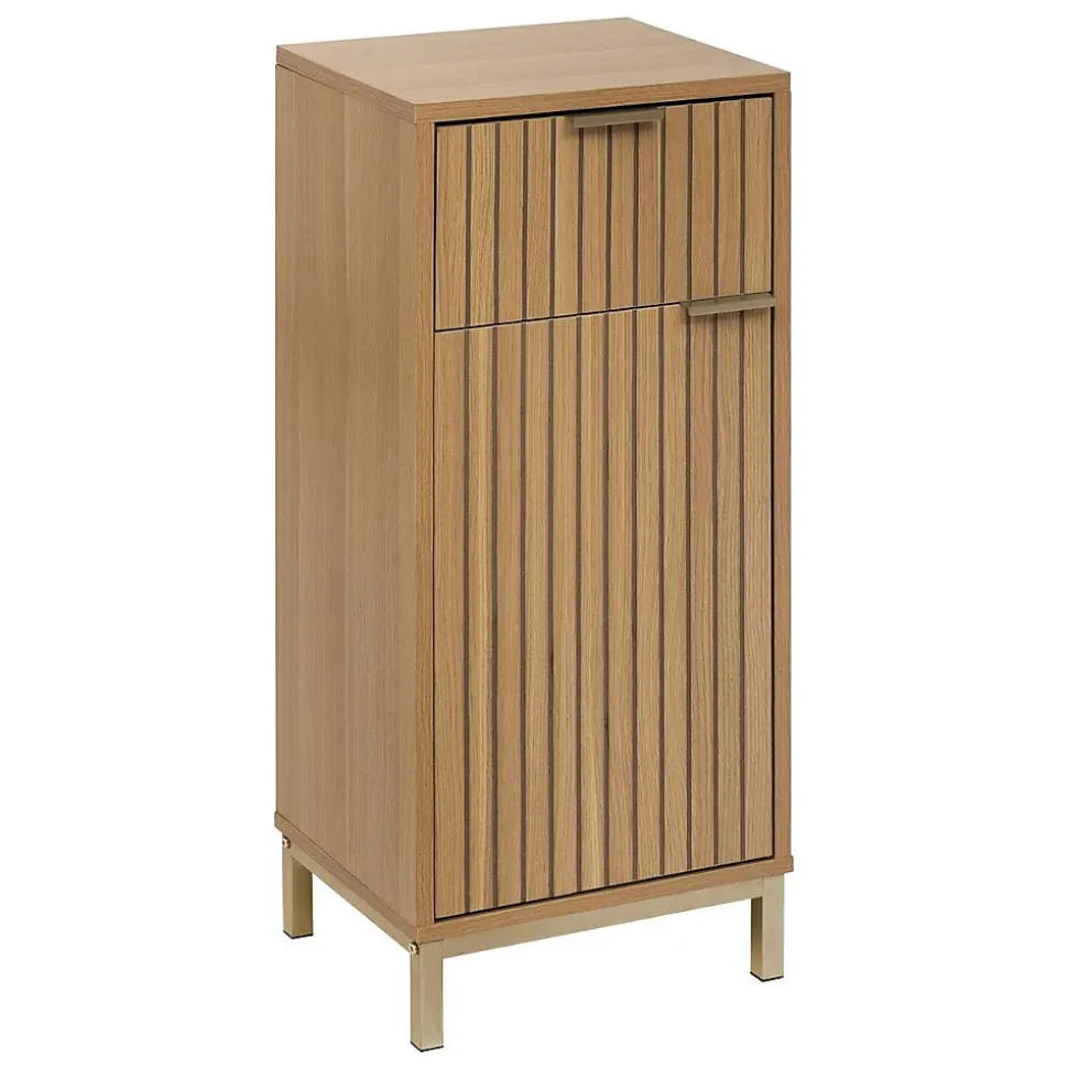 Meuble bas Tasso 2 portes effet bois naturel - Beige- 5five