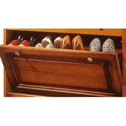 Meuble Chaussures Merisier Beaux Meubles Pas Chers 82x103x41 cm