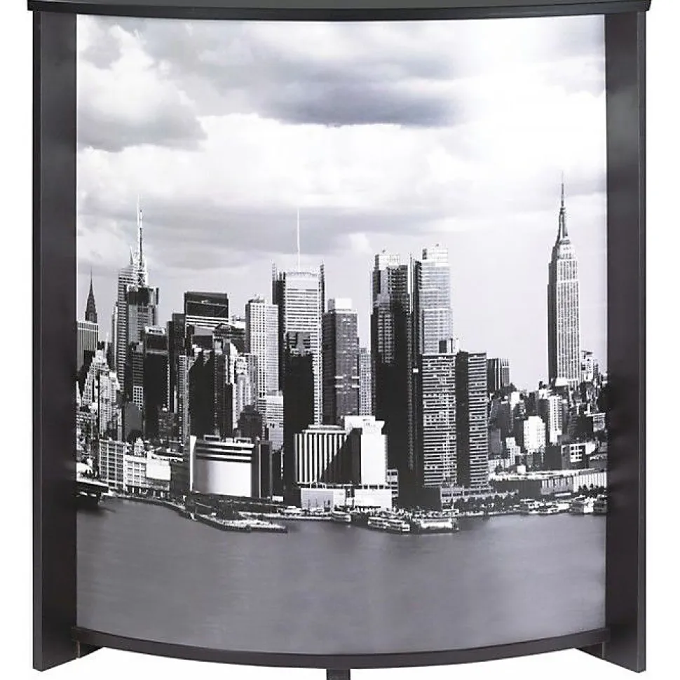 Meuble comptoir bar Manhattan 508 Noir 96x45x105 cm