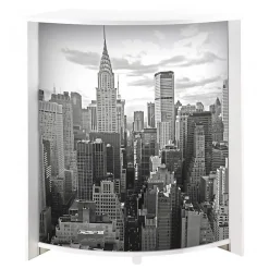 Meuble comptoir bar New York 500 SIMMOB blanc bois 96x45x105 cm